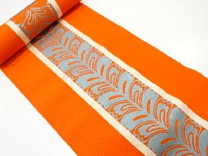 アンティーク　独鈷藤模様織り出し　八寸帯地反物